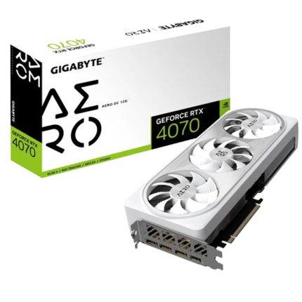 Carte Graphique Gigabyte GeForce RTX 4070 Aero OC 12Go GDDR6X En Tunisie