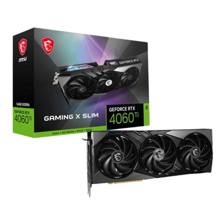 Carte Graphique MSI GeForce RTX 4060 Ti Gaming X Slim 16Go OC En Tunisie