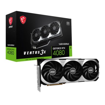 Carte graphique MSI NVIDIA GeForce RTX 4080 SUPER VENTUS 3X OC 16G GDDR6X en Tunisie