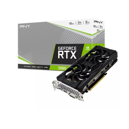 Carte graphique PNY GeForce RTX 2060 12GB Revel Dual Fan (VCG206012DFPPB)