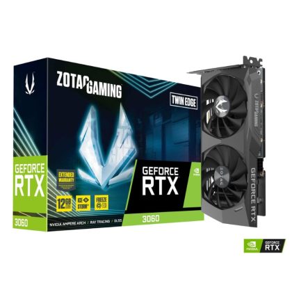 Carte Graphique Zotac Gaming GeForce RTX 3060 12Go Twin Edge Noir En Tunisie