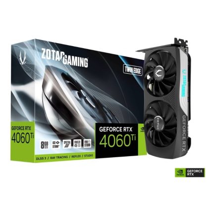 Carte Graphique Zotac Gaming GeForce RTX 4060 Ti 8 Go Twin Edge Noir En Tunisie