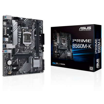 Carte Mère ASUS Prime B560M-K (90MB16S0-M0EAY0)