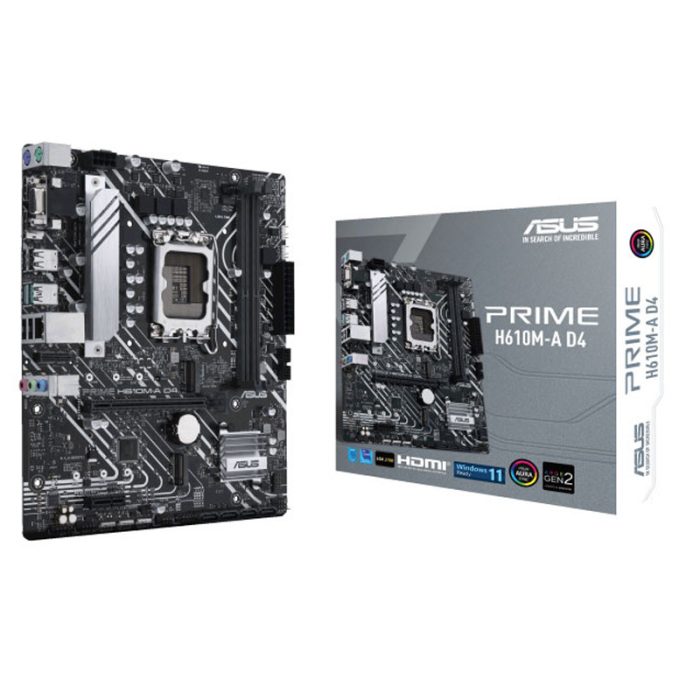 Carte Mère Asus PRIME H610M-A D4 LGA 1700