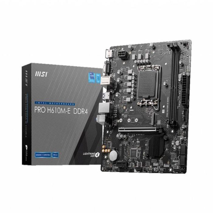 Carte Mère Gamer MSI PRO H610M-E DDR4 (Carte Mère Gamer MSI PRO H610M-E DDR4 (911-7D48-007))