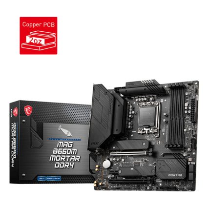 Carte Mère Gaming MSI MAG B660M MORTAR Wifi DDR4 en tunisie