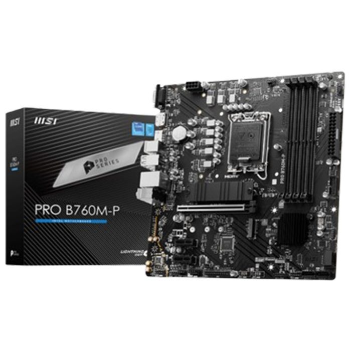 Carte Mère MSI Pro B760M-P DDR5 LGA 1700 En Tunisie