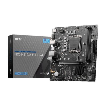 Carte Mère MSI Pro H610M-E DDR4 LGA 1700 En Tunisie